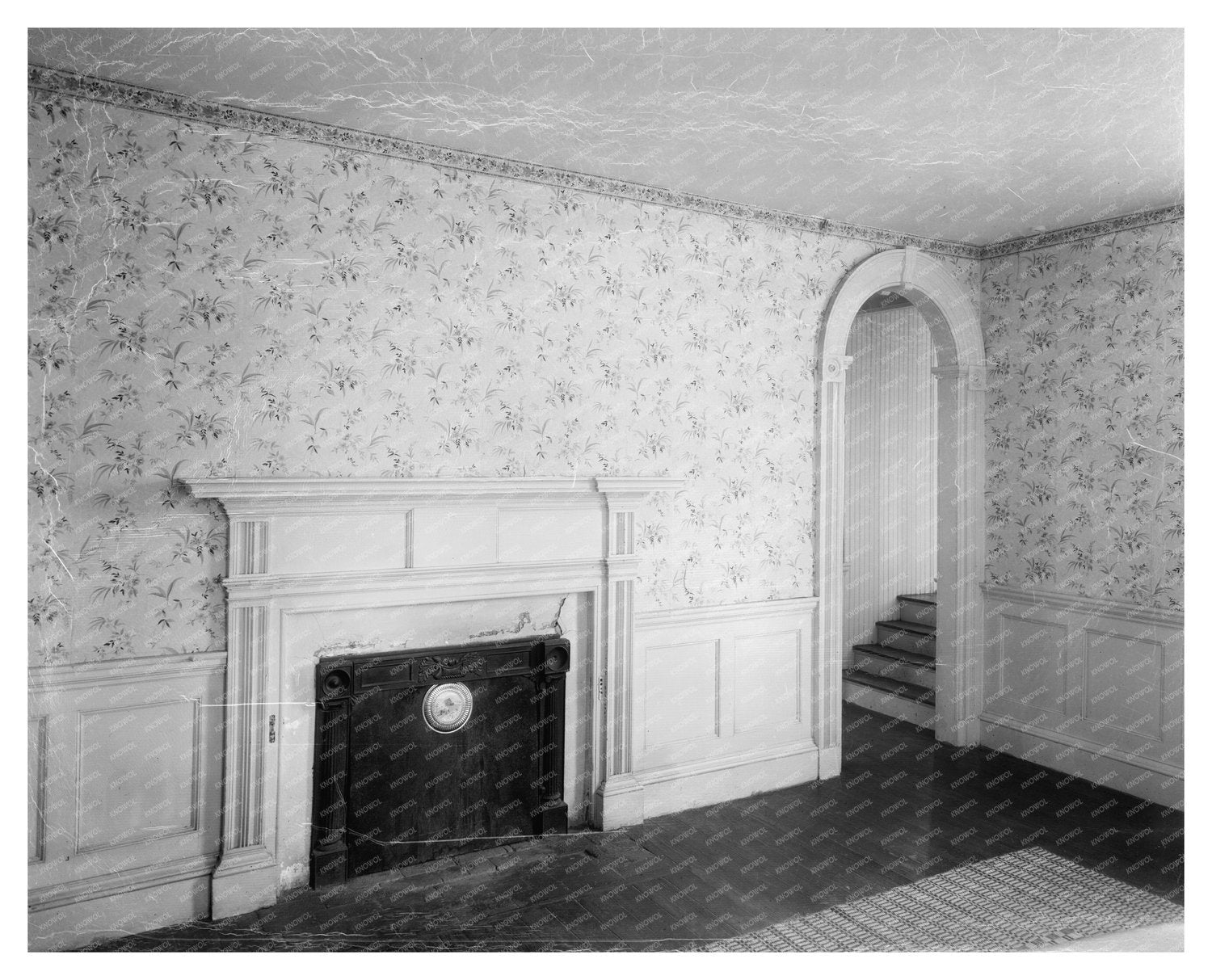 Historic Home Interior, Accomack County, VA 1640