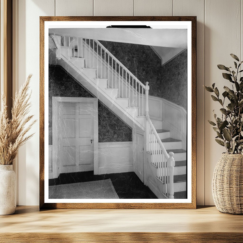 Historic House Interior, Accomack County, Virginia, 1640