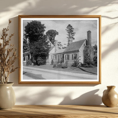 Old Seymour Place, Accomack County, Virginia, 1953 Photo