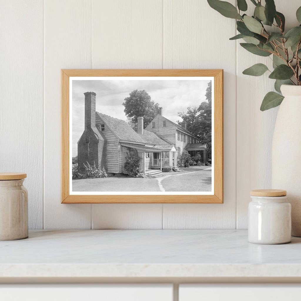 Old Seymour Place, Accomack County, VA - 1953 Photo