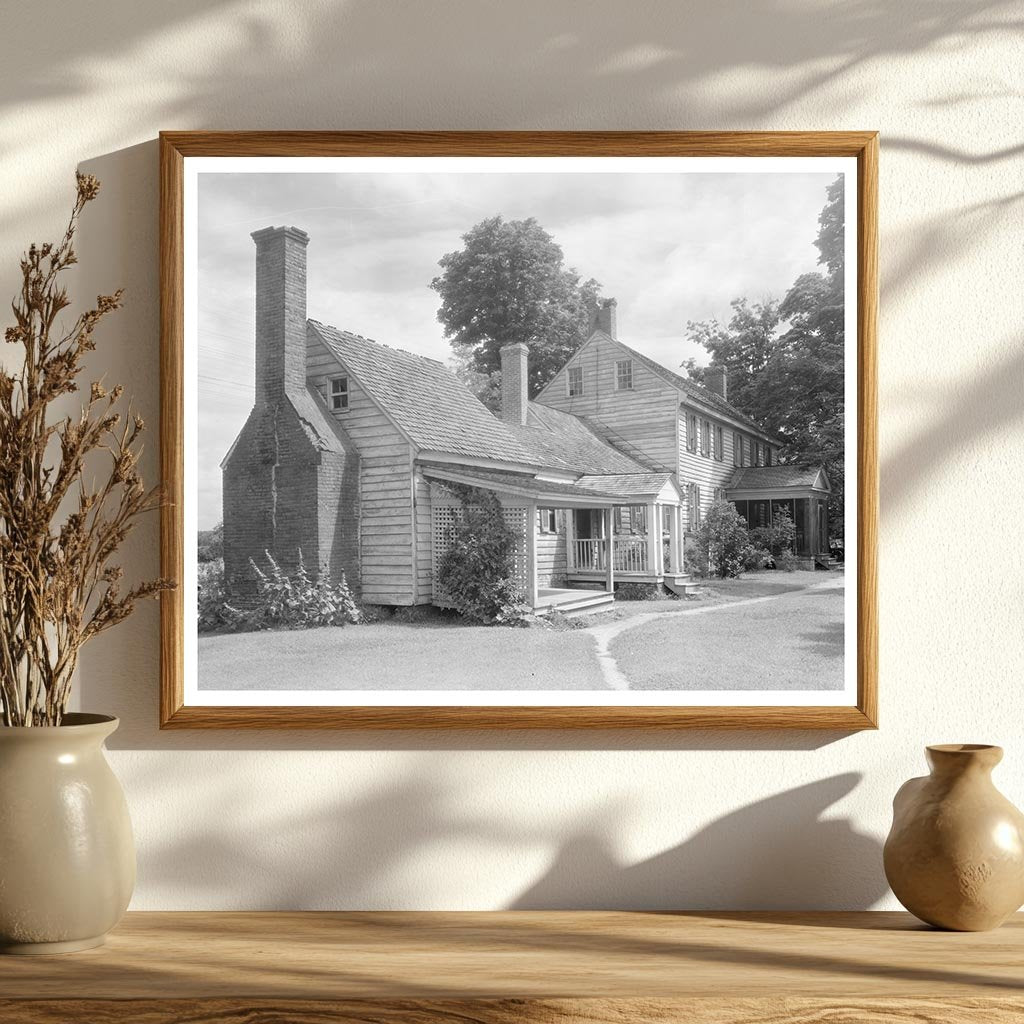 Old Seymour Place, Accomack County, VA - 1953 Photo