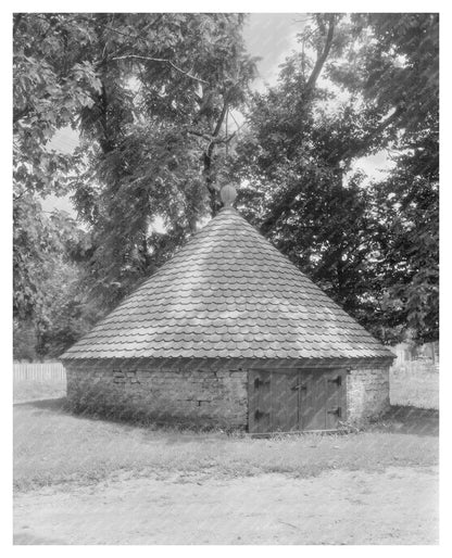 Old Seymour Icehouse, Accomack County, VA, Early 20th Centur