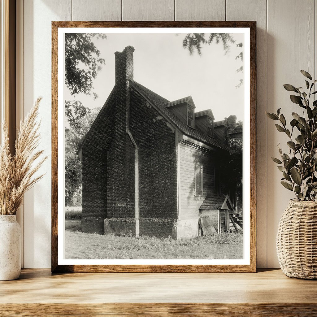 The Hermitage, Craddockville VA, Historic Photo 1953