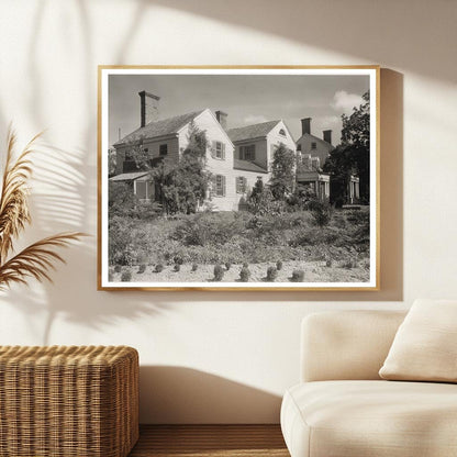 19th-Century Residence in Accomack County, Virginia, 1953