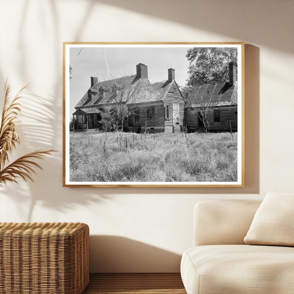 Upshur Farm, Finney Creek VA, 1755 Vintage Photograph