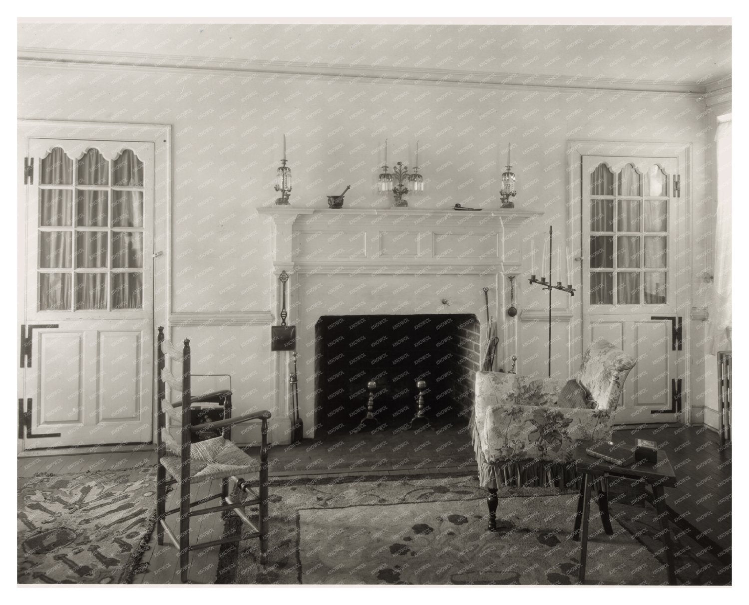 Quinby, VA Historic Site Photo from 1673, Restored 1926