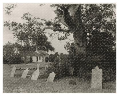 Historic Quinby House, Virginia 1673 - Vintage Photo