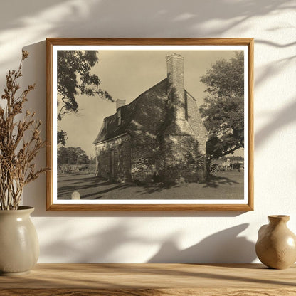 Historic House in Deep Creek, VA - 1930s Photo