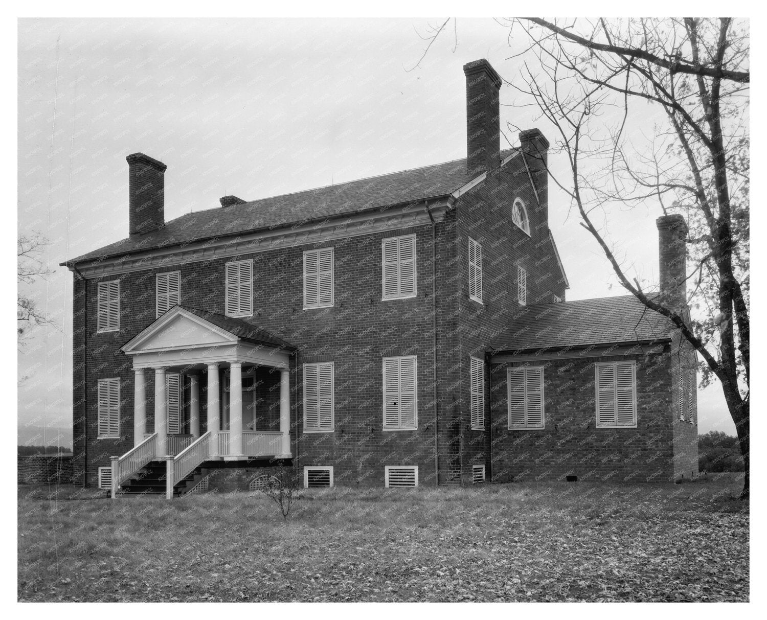 Old Carr Place, Charlottesville VA, Historic Photo 1819