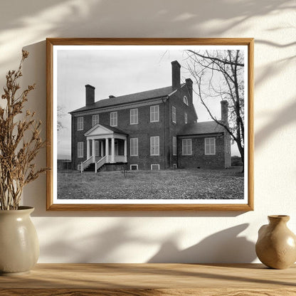 Old Carr Place, Charlottesville VA, Historic Photo 1819