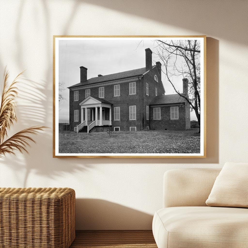 Old Carr Place, Charlottesville VA, Historic Photo 1819