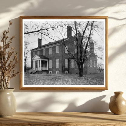 Old Carr Place, Charlottesville VA, 1819 Historic Photo