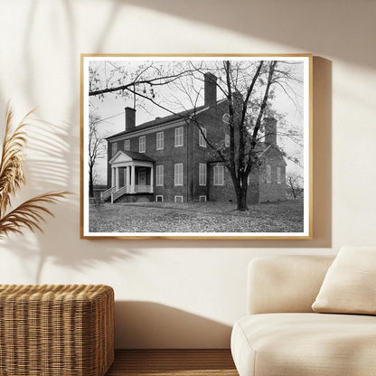 Old Carr Place, Charlottesville VA, 1819 Historic Photo