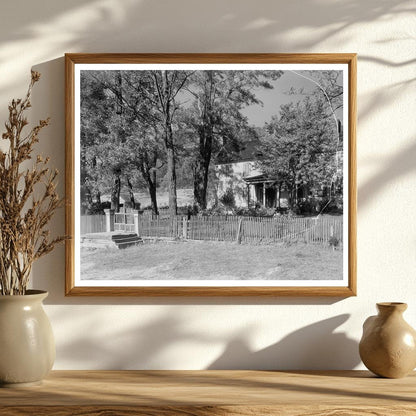 Browns Cove, VA Vintage Architecture Photo, Early 1900s