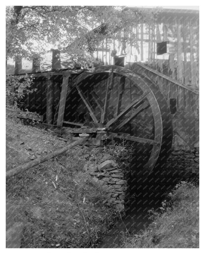 Gordonsville VA Waterwheels Photo 19th Century