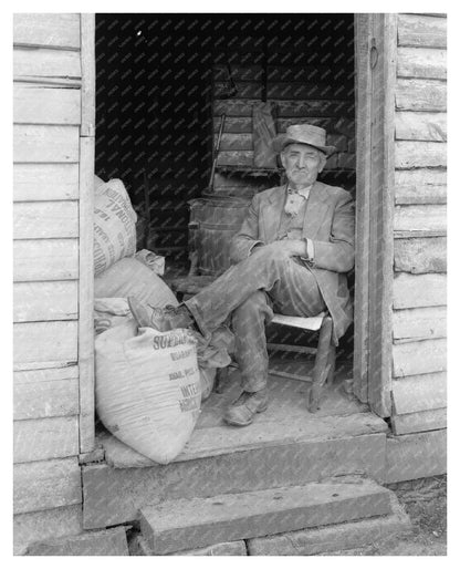 Gordonsville VA Granary Mid-20th Century Photo