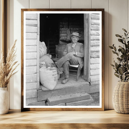 Gordonsville VA Granary Mid-20th Century Photo