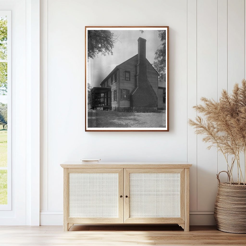 Viewmont Residence, Charlottesville VA, 1953 Vintage Photo