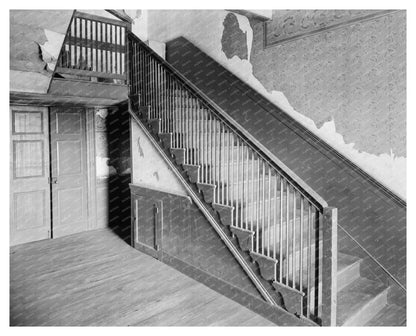 Viewmont Interior Stairway, Charlottesville VA 1900s