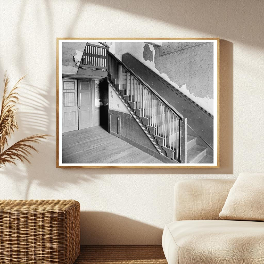 Viewmont Interior Stairway, Charlottesville VA 1900s