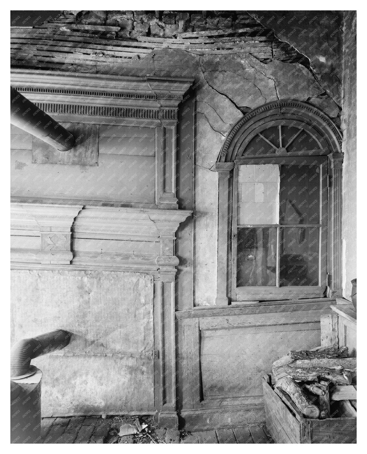 Viewmont Residence Interior, Charlottesville, VA, 20th Centu