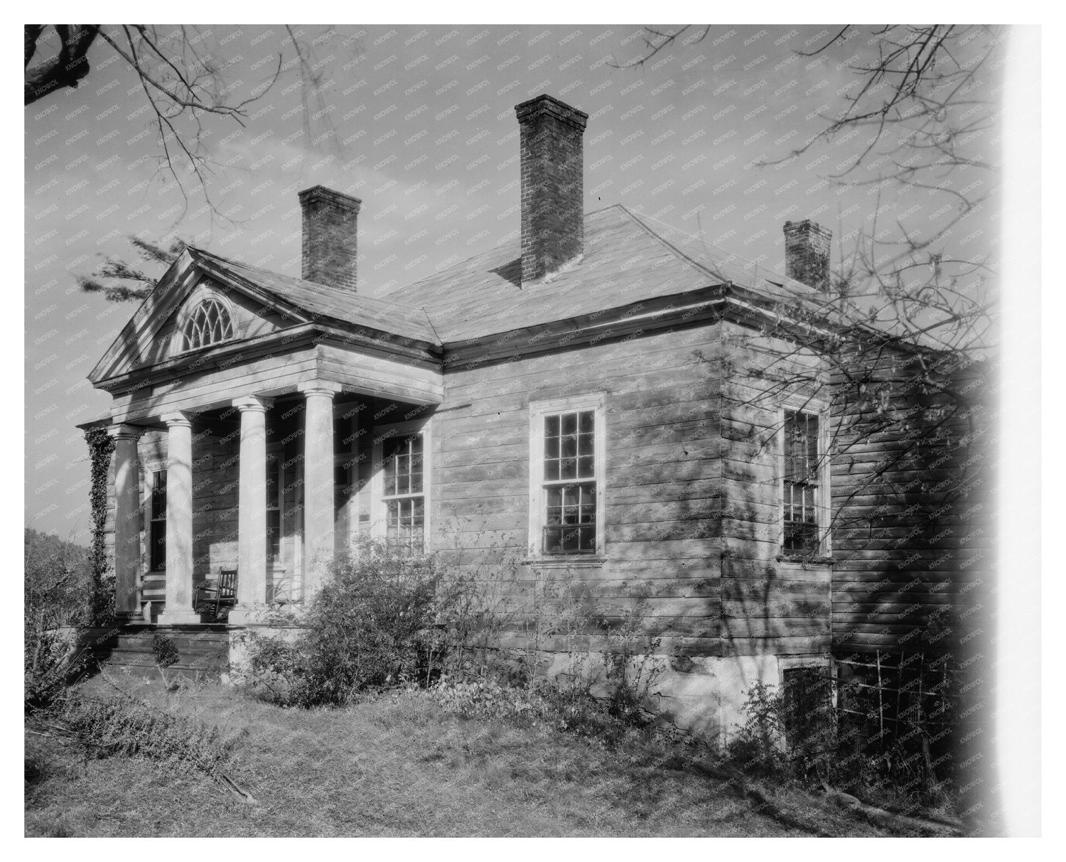 Albemarle County, VA Architecture: Jeffersons 1806 Design