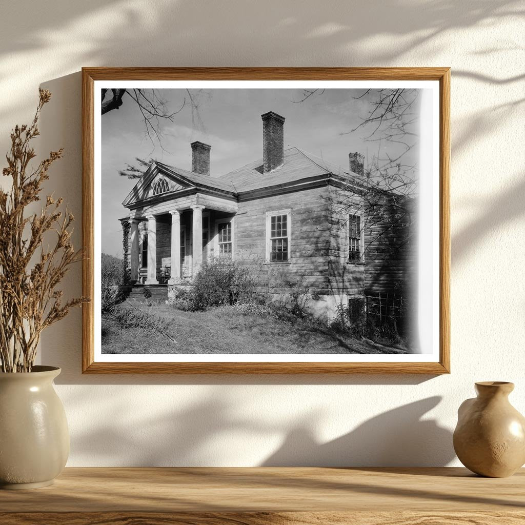 Albemarle County, VA Architecture: Jeffersons 1806 Design