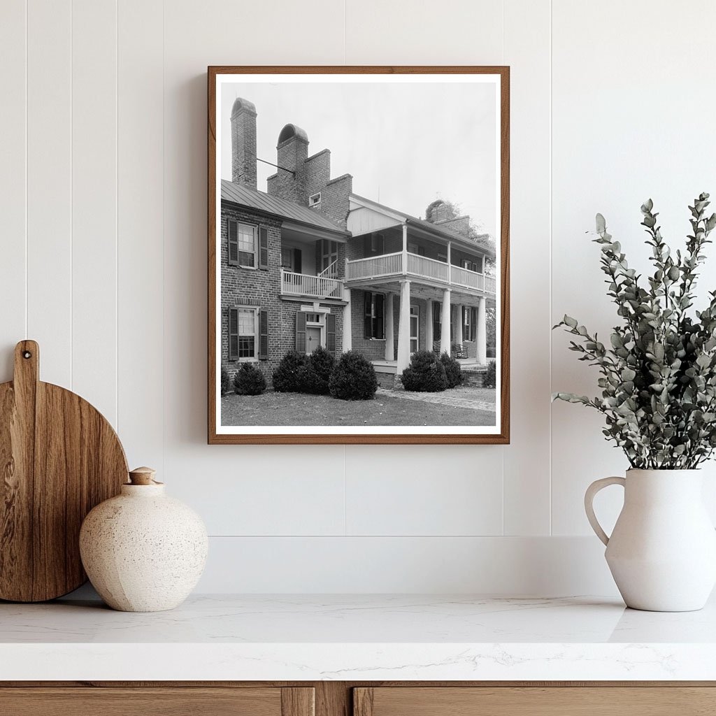 Historic Architecture in Albemarle County, Virginia 1953