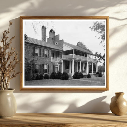 Albemarle County VA Architecture 1900s Vintage Photo