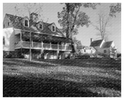 Albemarle County, VA Vintage Residence Photo 1953