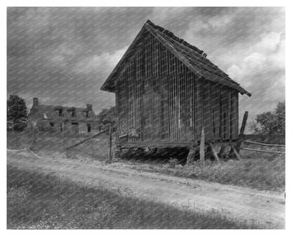 Albemarle County, VA Architecture 1910s - Vintage Photo