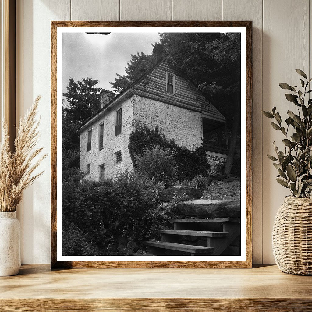 Historic Stone Building in Albemarle County, VA, 1900s
