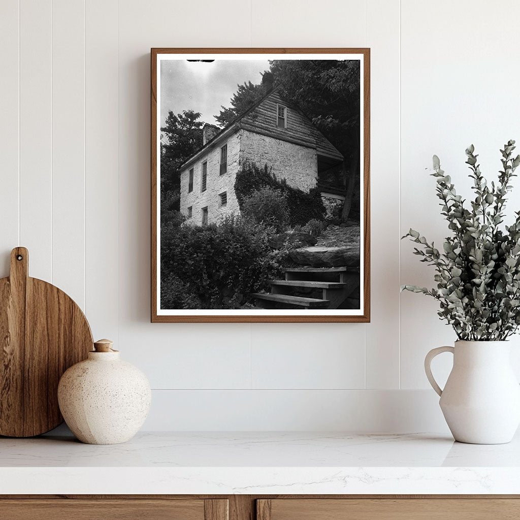 Historic Stone Building in Albemarle County, VA, 1900s