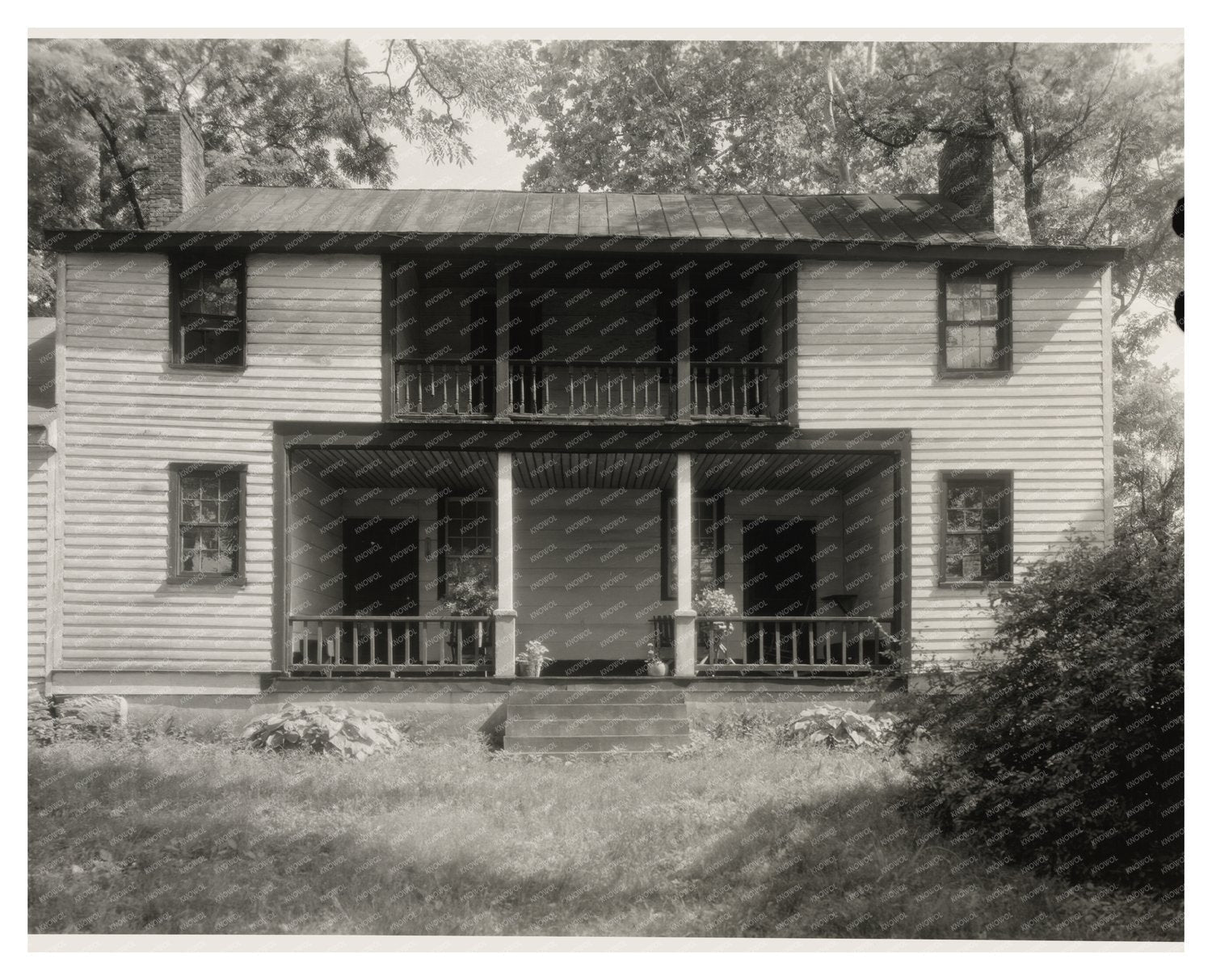 Albemarle County VA Vintage Architecture Photo 1953