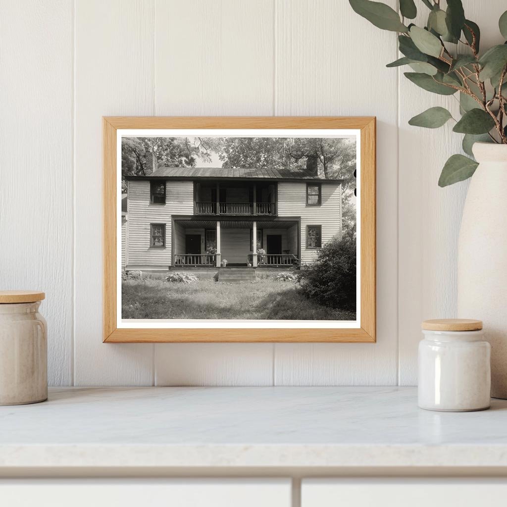 Albemarle County VA Vintage Architecture Photo 1953