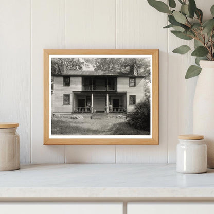 Albemarle County VA Vintage Architecture Photo 1953