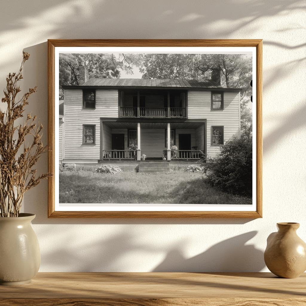 Albemarle County VA Vintage Architecture Photo 1953