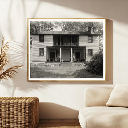 Albemarle County VA Vintage Architecture Photo 1953