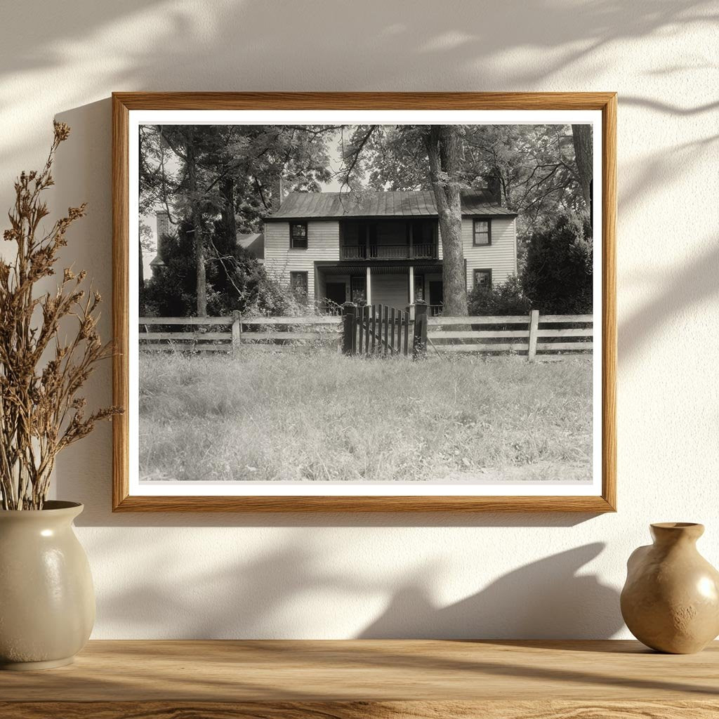 Zion Road Vintage Photo, Albemarle County VA 20th Century