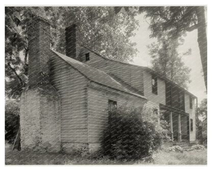 Zion Road House in Albemarle County, Virginia, 1953