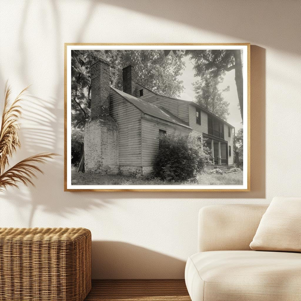 Zion Road House in Albemarle County, Virginia, 1953