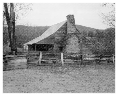 Vintage Architecture in Albemarle County, Virginia 1953