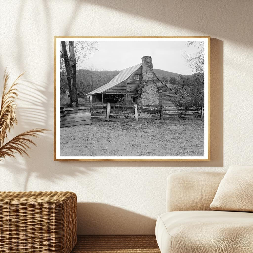 Vintage Architecture in Albemarle County, Virginia 1953