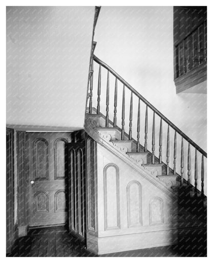 Vintage Interior Photo of Batesville, VA, Early 1900s