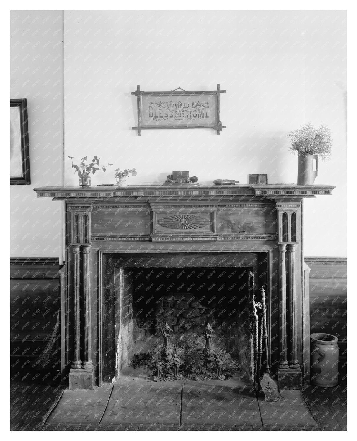 Albemarle County, VA Interior Photo, Early 1900s