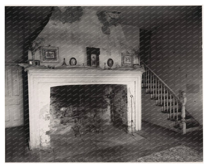 Vintage Architectural Photo, Warren VA, Early 20th Century