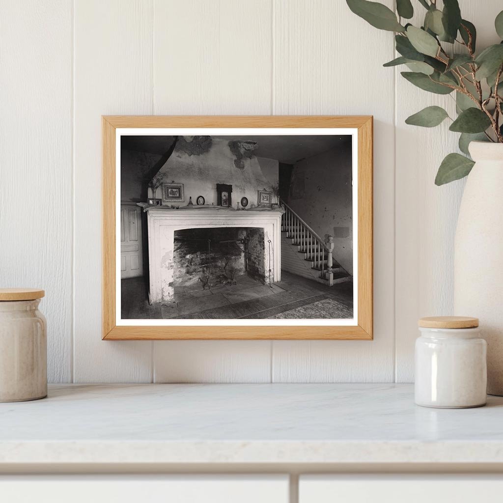 Vintage Architectural Photo, Warren VA, Early 20th Century