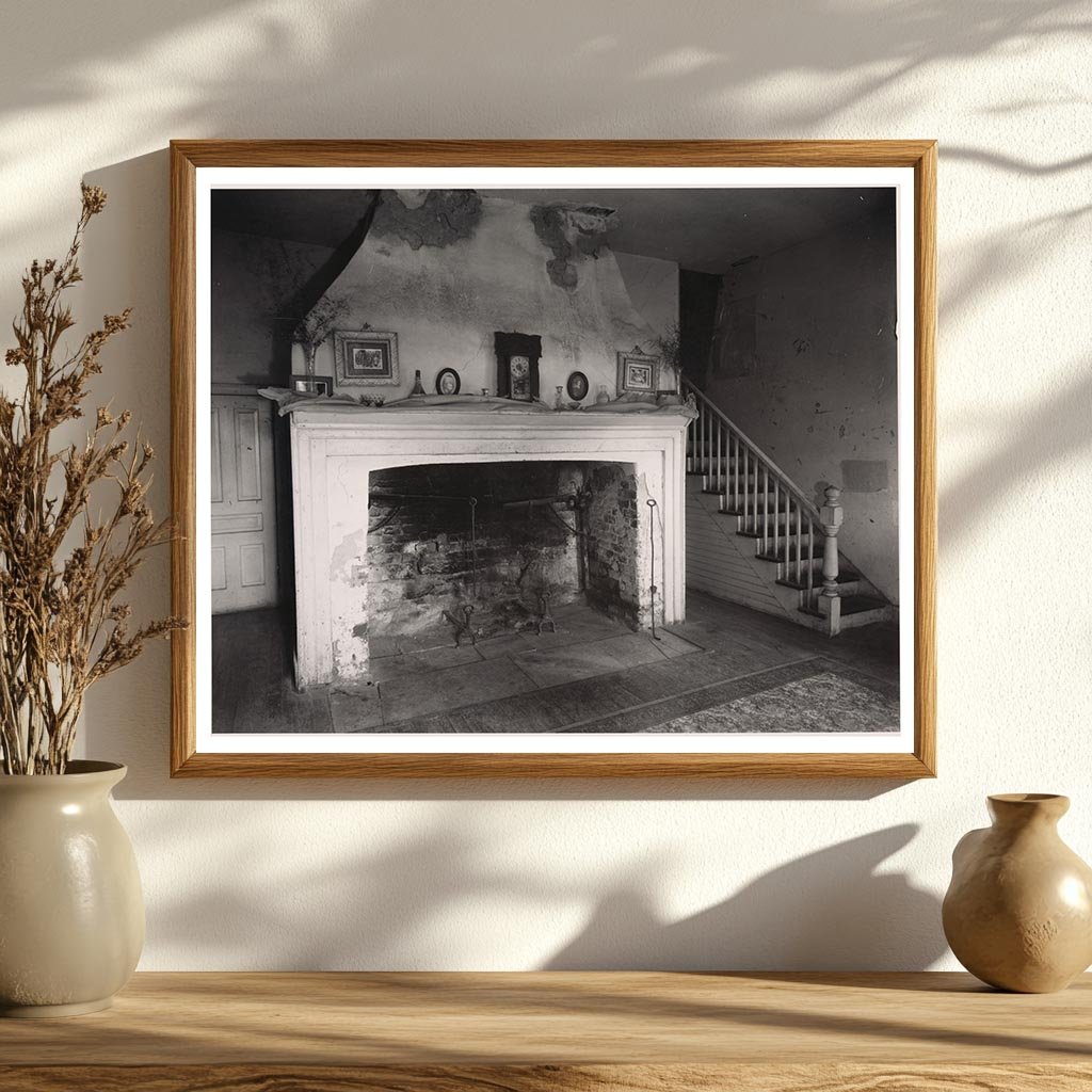 Vintage Architectural Photo, Warren VA, Early 20th Century