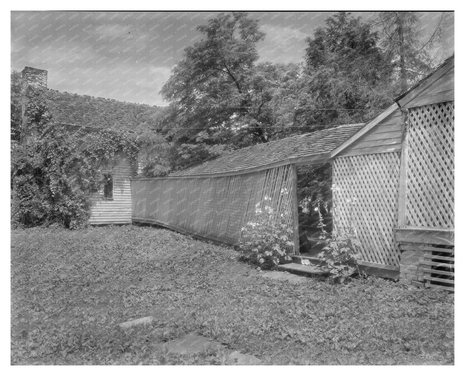 Charlottesville VA 1783 Vintage Architecture Photo