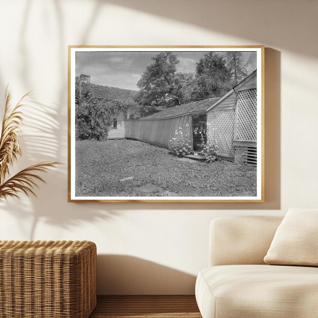 Charlottesville VA 1783 Vintage Architecture Photo